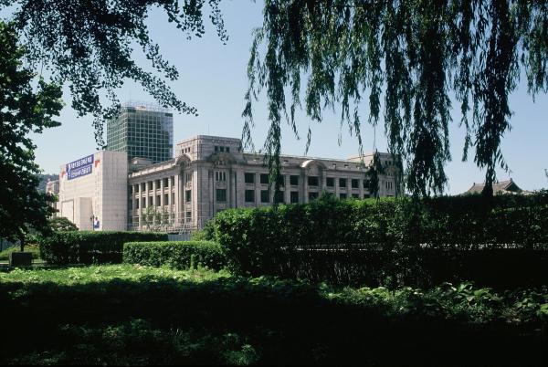 철거중인 국립중앙박물관