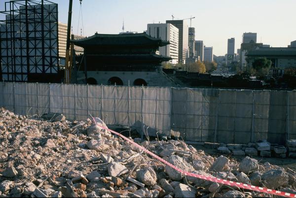 완전철거된 구 조선총독부 건물