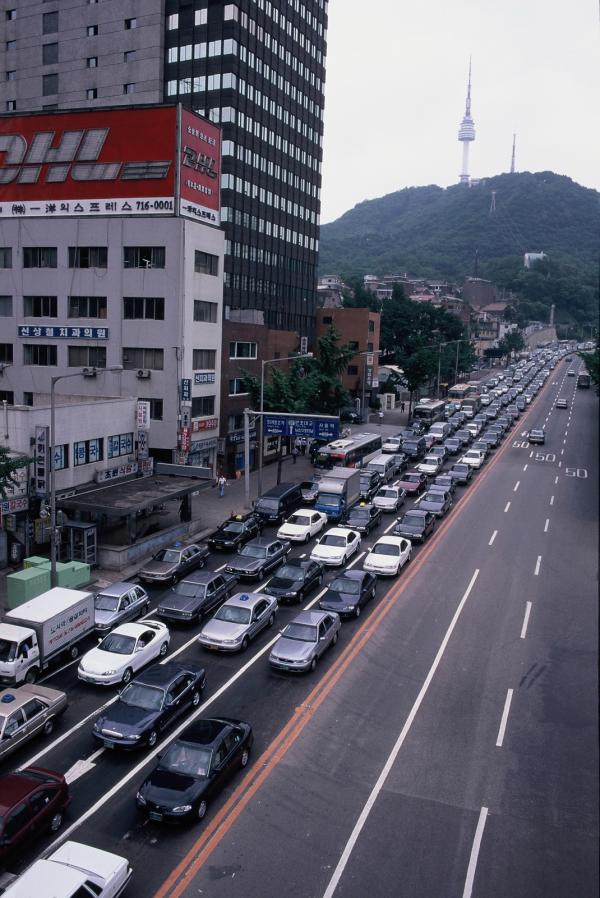 남산과 3호터널(남쪽)