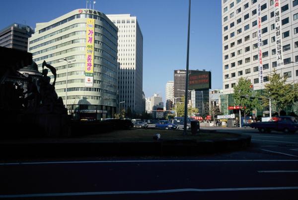 상업은행 본점과 남대문로