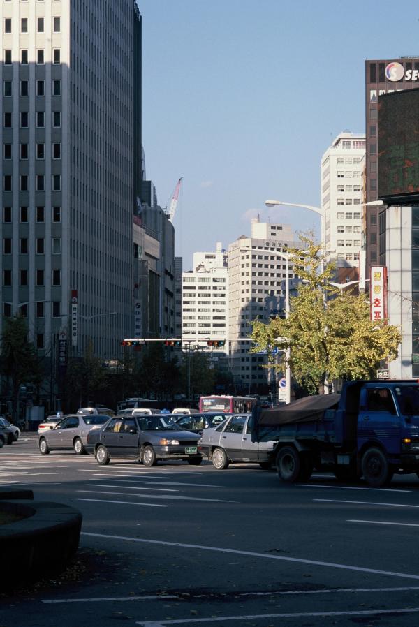 미도파 백화점 방향