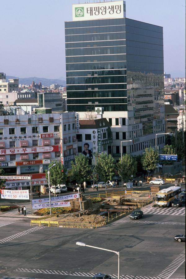 길동 사거리(환승센터 주변)