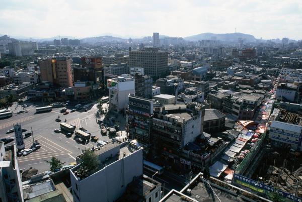 청량리시장 주변