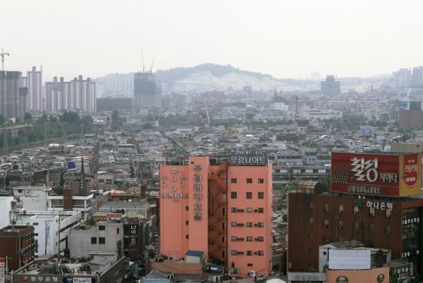 청량리주변과 옥수방향