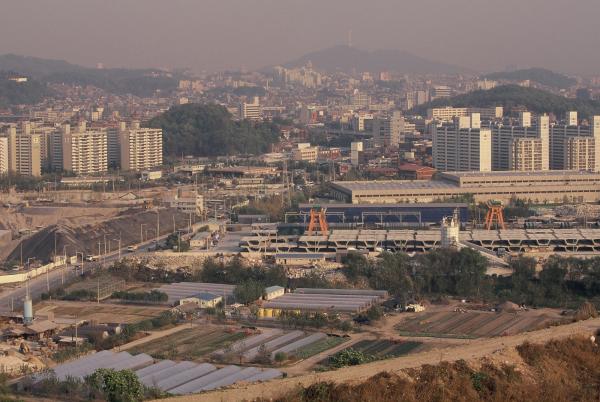 상암월드컵 경기장 건설