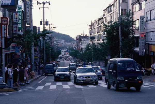 홍대 부근(서교호텔방향)