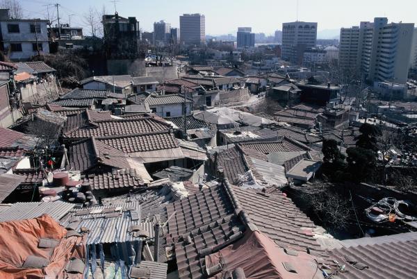 산천 재개발 구역