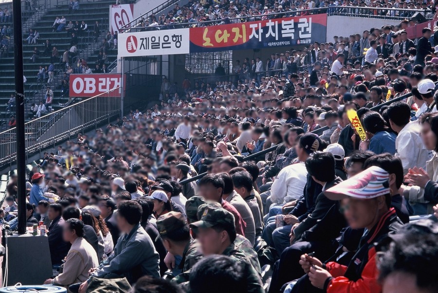 잠실야구장 경기장면