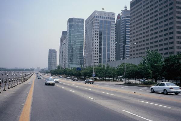 여의도 광장 인근지역