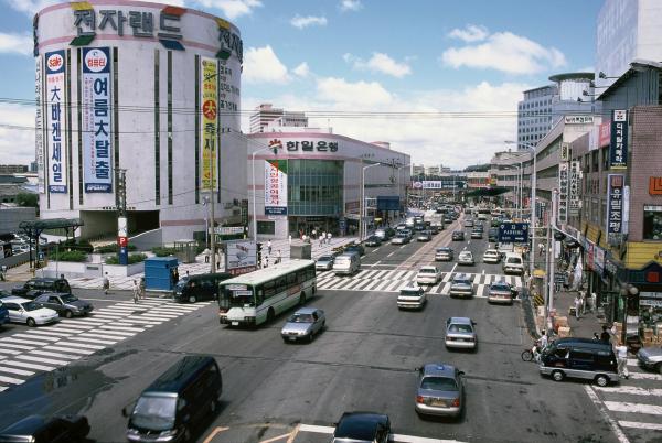 전자상가 일대