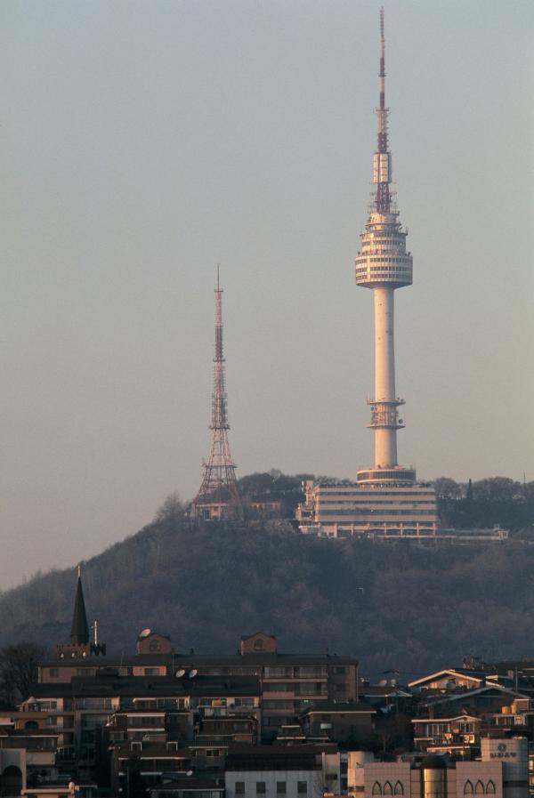 이태원 주변과 남산