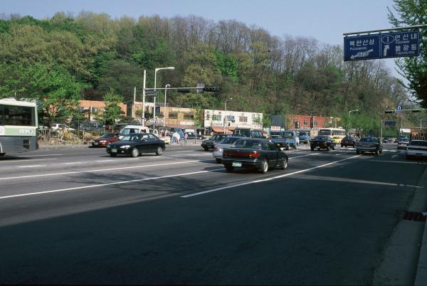 구파발 삼거리 교차로 주변