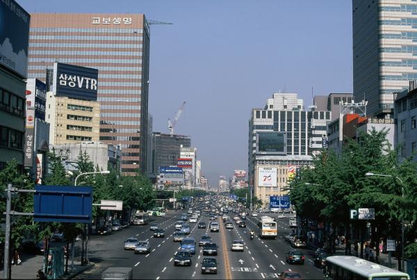 세종로와 동서쪽의 종로방향