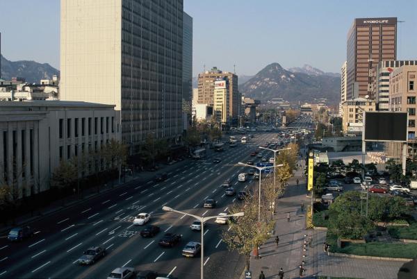 세종로와 광화문