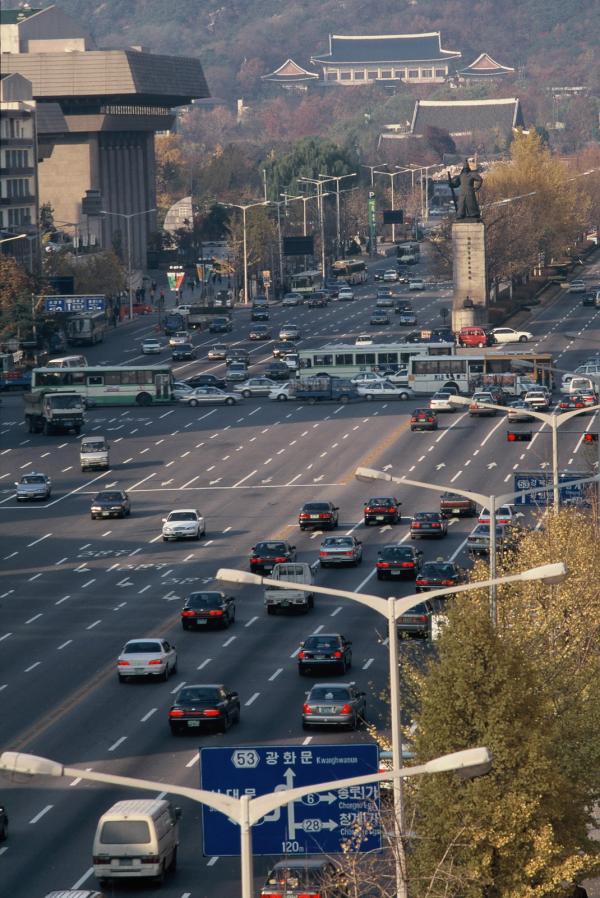 세종로와 광화문