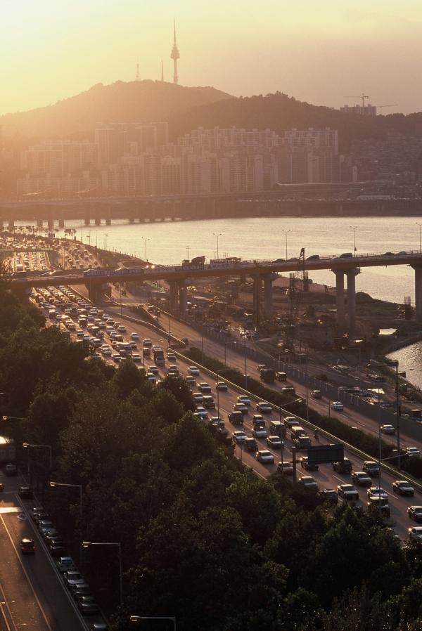 광진구, 강남구 인근 한강변
