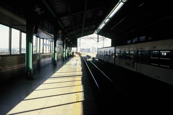 지하철 출근 모습