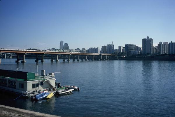 강남구, 성동구 인근 한강변