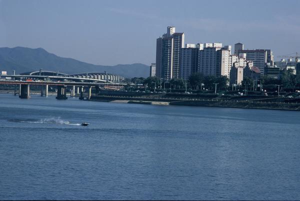 강남구, 성동구 인근 한강변