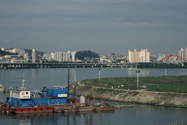 용산구, 영등포구 인근 한강변