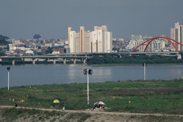 용산구, 영등포구 인근 한강변