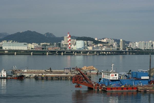 용산구, 영등포구 인근 한강변