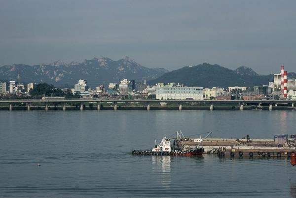 용산구, 영등포구 인근 한강변