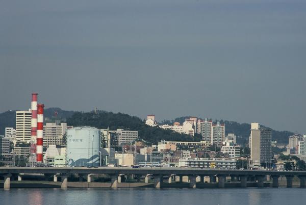 용산구, 영등포구 인근 한강변