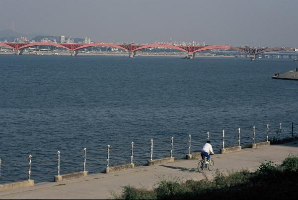 양천구, 마포구 인근 한강변