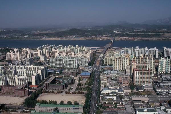 강서구, 마포구 인근 한강변