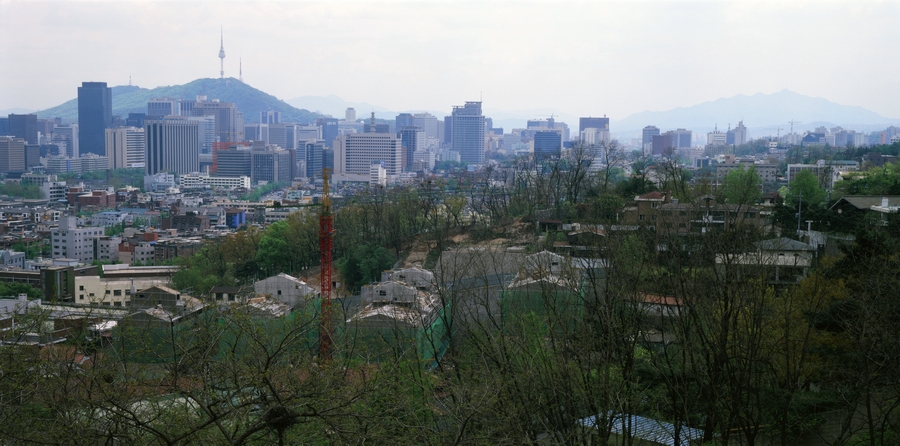 서울도심과 남산