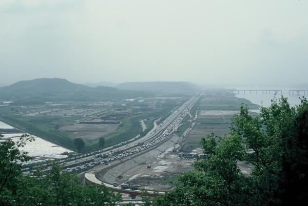 자유로와 난지도