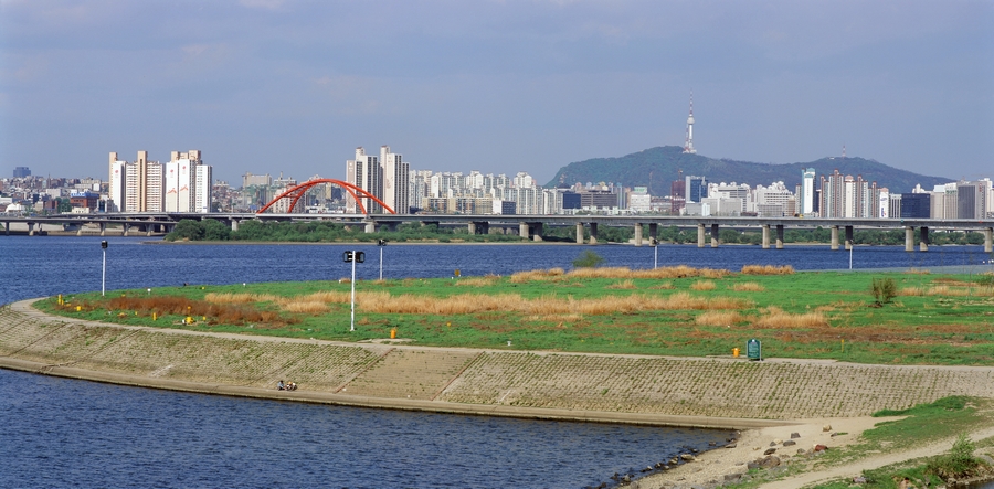 서강대교와 남산