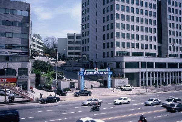 한남동 단국대 부지 주변