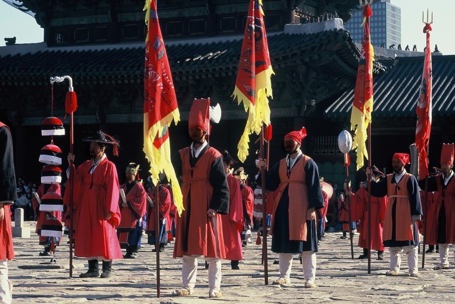 경복궁 세종대왕 즉위식