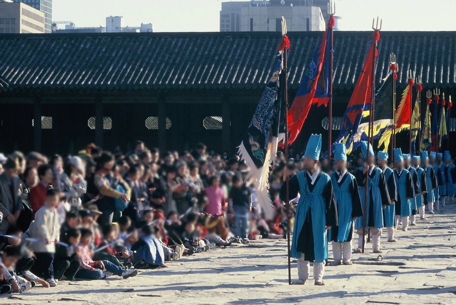 경복궁 세종대왕 즉위식