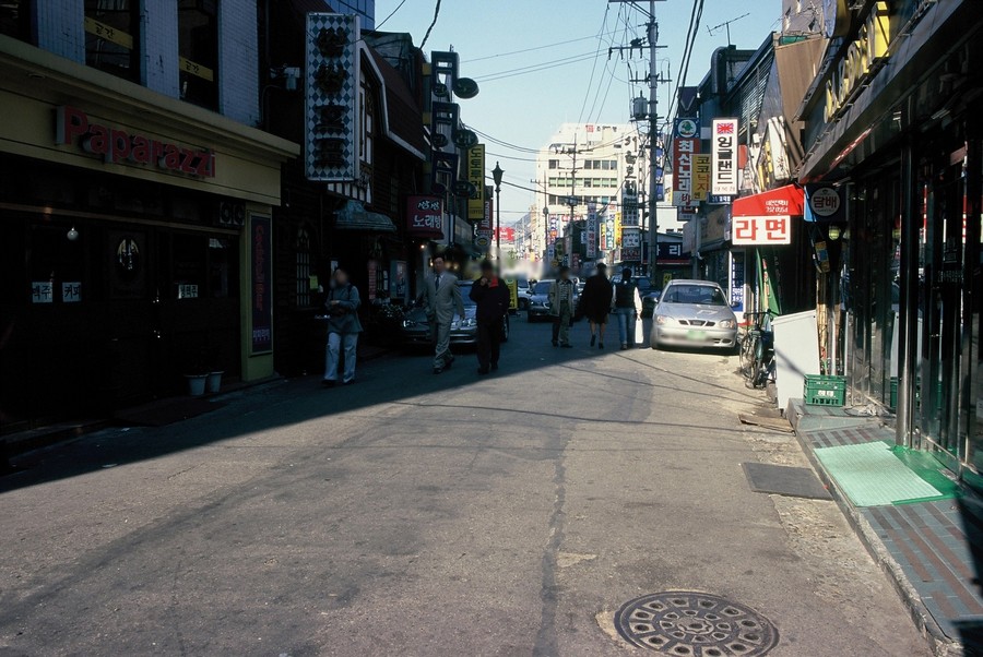 청진동 해장국집 거리