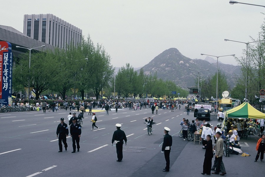 2000년 지구의 날 세종로 차없는 걷기 행사