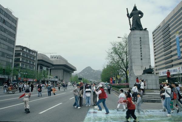 2000년 지구의 날 세종로 차없는 걷기 행사