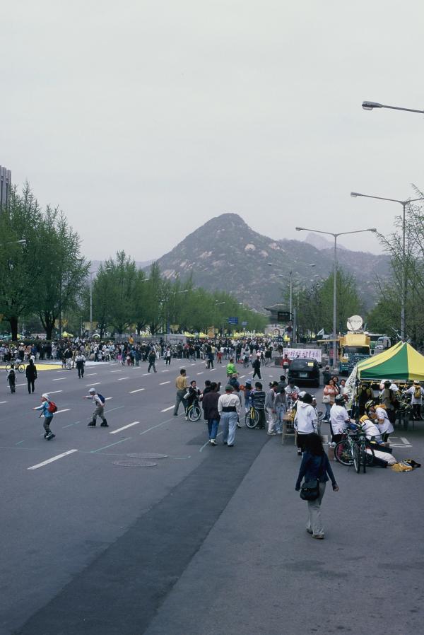 2000년 지구의 날 세종로 차없는 걷기 행사