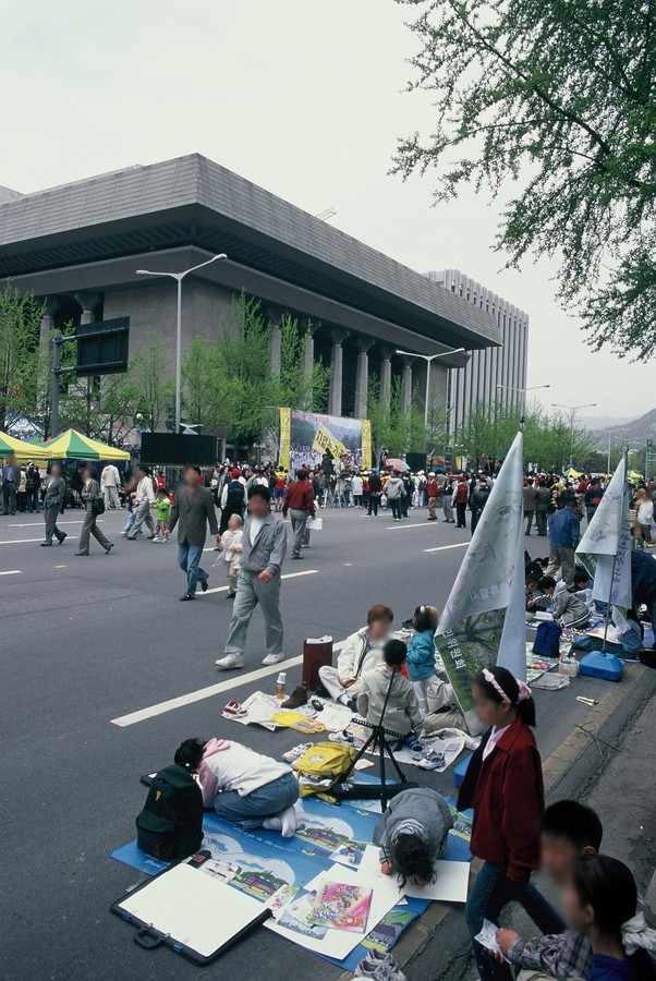 2000년 지구의 날 세종로 차없는 걷기 행사