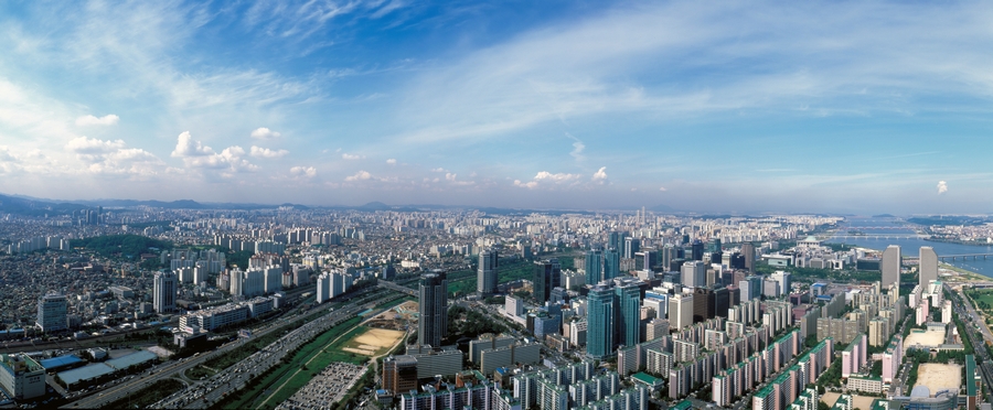 63빌딩 보라매공원 방향