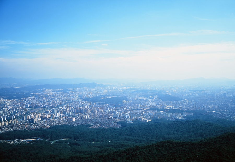 관악산 사당역방향