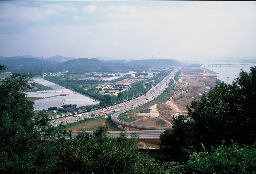 행주산성 난지도 방향