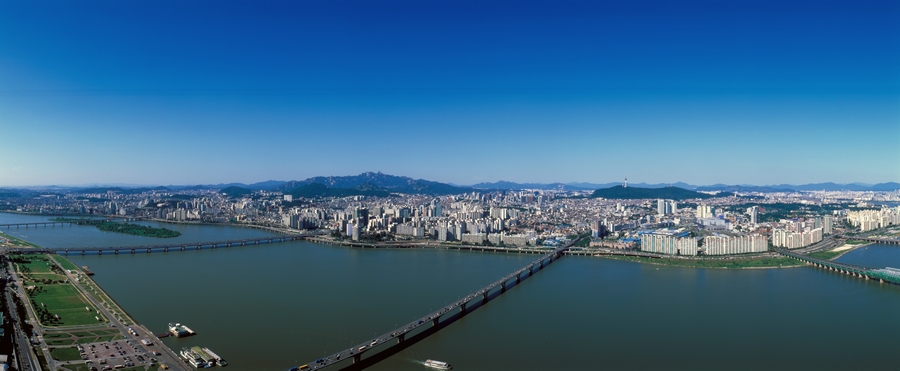 63빌딩 용산전자상가방향