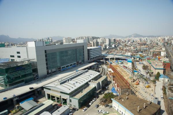 청량리에서 휘경동방향