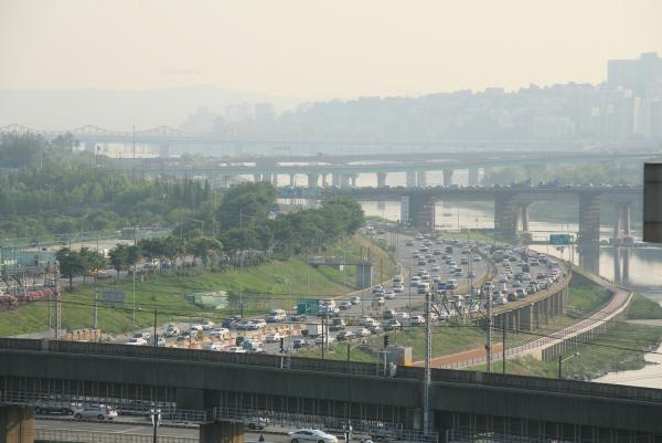 중랑천과 성동교