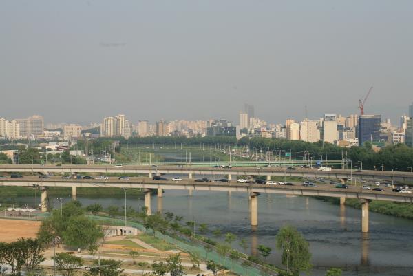 중랑천과 성동교