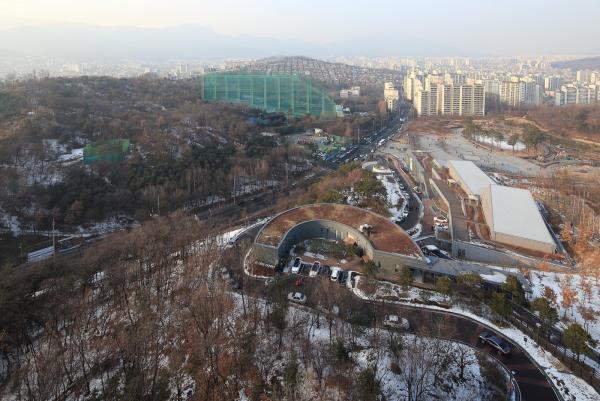 북서울꿈의숲 동산주차장 건설