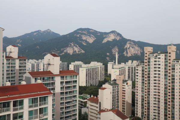 불암산과 중계동